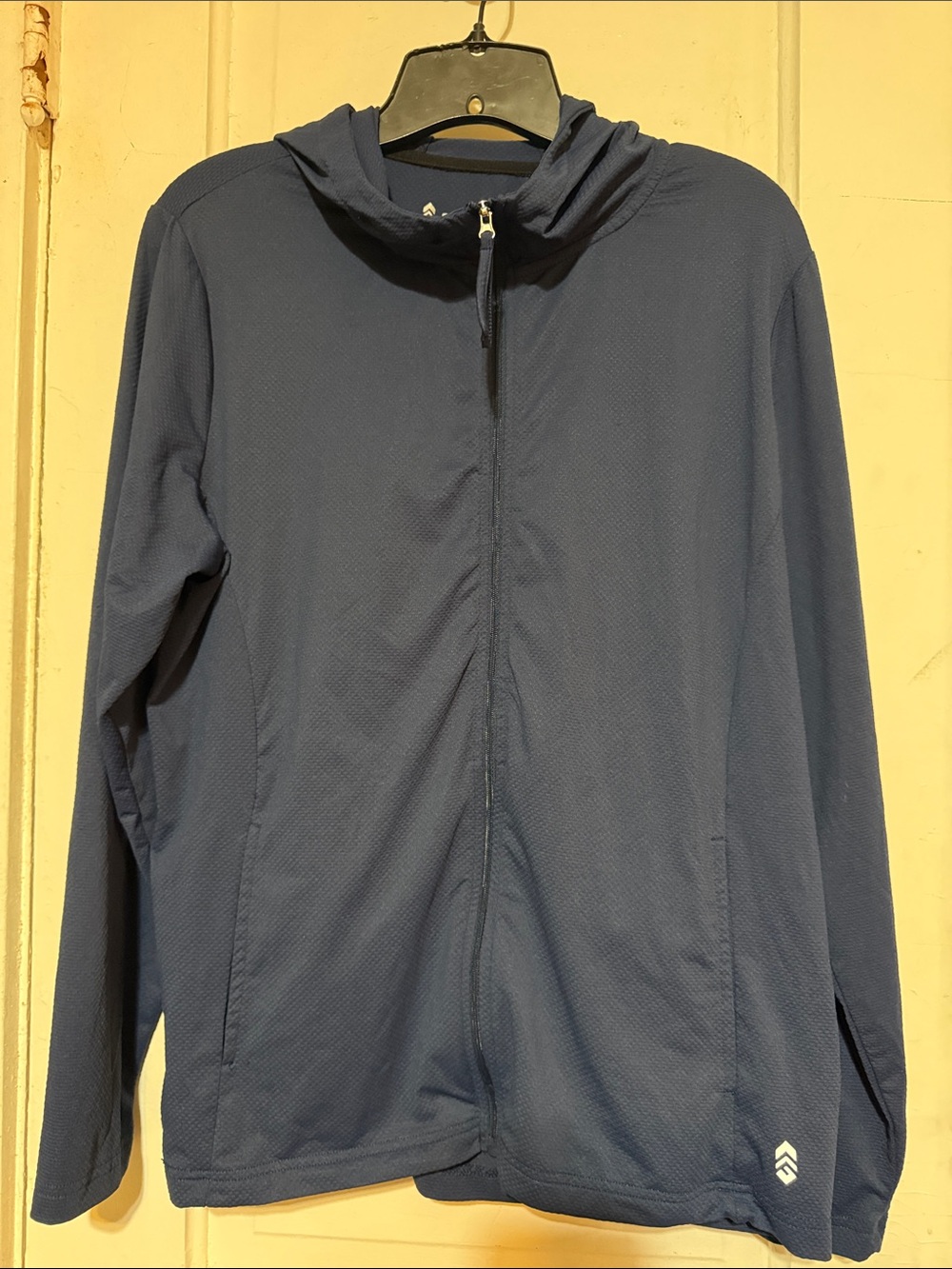Free Country Navy Full-Zip Hooded Sweatshirt